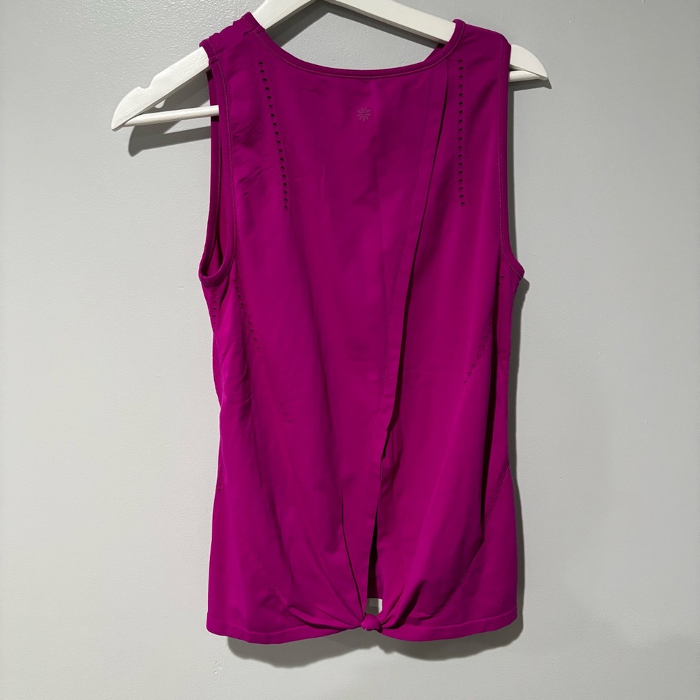 Athleta Foothill Tank Magenta Size Small - Picture 4 of 6